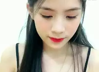 Korean webcam hottie streams sexy uplive show from Vietnam