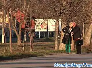 Euro teen sixtynines grandpa then rides his old cock