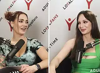 Adult Time AVN Special With Cory Chase Lexi Luna Leana Lovings Romi Rain