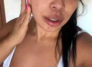 Kriss hotwife bikini bike ride blasts off hard