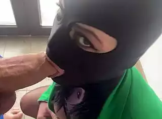 my useless husband jerks off watching me ride his friend's huge cock wildly