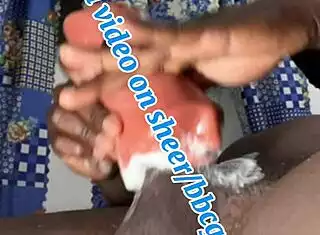 Vacation bbc creampie sneak peek with oiled toy fuck 😈🔥