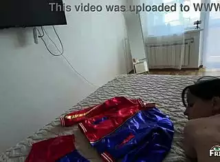 stepdaughter's pregnant cowgirl ride on stepdad shocks before halloween