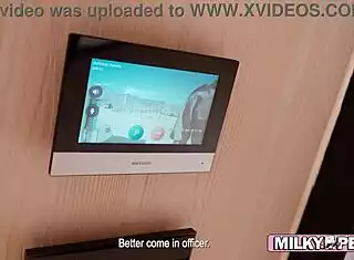 Peruvian Big Ass Latina Fucked Bent Over by Perverted Cop Threatening Jail