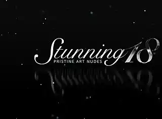 Slim brunette teen vibes shaved pussy to juicy orgasm