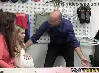 shopleifters trick fails on experienced cop