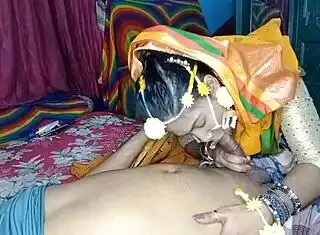 newlywed desi wife sucks bends for husband's hardcore doggystyle pounding tonight