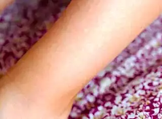 cute teen babe fingers shaved pink pussy cums hard with panties on