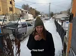 brazilian tourist fucked hard for christmas cash as cherry adams big ass bounces wildly