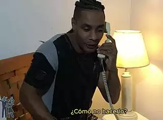 Neighbor fixes shower defect fucks brazilian milf 😏💦 subtítulos español