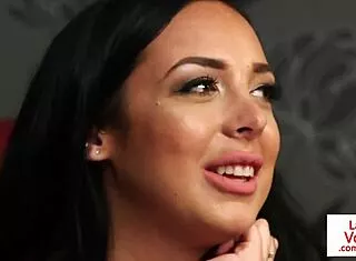 voyeur british duo teases pussy closeup joi heels