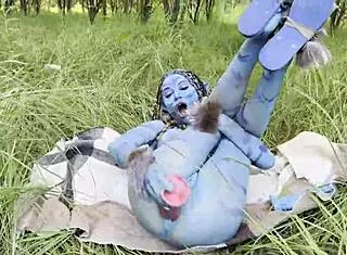 Monika Fox Prolapses Ass Pussy With Huge Dildo Squirt Forest