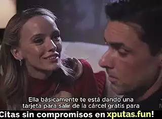 damn, this horny blonde milf with big natural tits deepthroats and creampies like a pro!