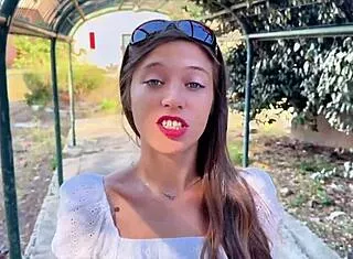 Skinny French Teen Already Wild and Nasty!
