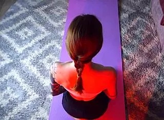 sunako kirishiki bends for anal yoga creampie in part two now