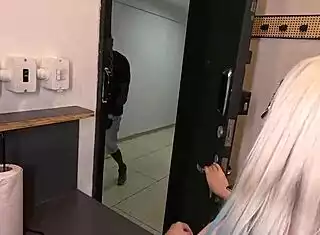 blonde neighbor's pink pussy fucked while hubby works