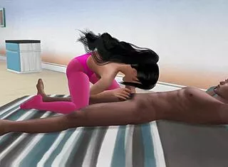 Mexican Beauty Craves First Taste Of Massive Black Cock