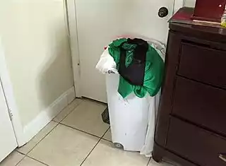 Big Ass Arab Cheating Wife's Panties Stuffed With Jizz