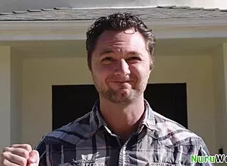 Sensual teen masseuse xxlayna marie drizzles nuru gel naked over brad sterling's body