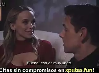 damn, this horny blonde milf with big natural tits deepthroats and creampies like a pro!