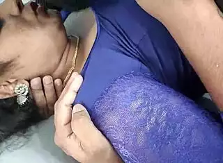 Naughty Indian bhabhi's heart races cheating with muscular Uber driver in wild ass fuck.
