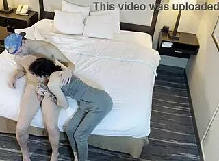 petite tattooed babe deepthroats huge monster cock