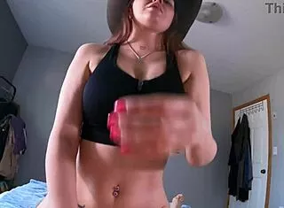 hot stepsister sneaks in bed craving stepbrother's rough cock pounding