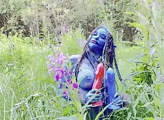 Monika Fox Prolapses Ass Pussy With Huge Dildo Squirt Forest