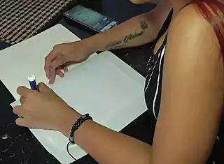 imagine getting ass fucked hard while cramming for university exams in the bedroom.