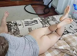 Amateur Milf Swallows Massive Thick Sperm Load After Blowjob