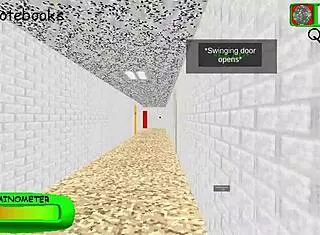 Play Baldi's Basics remastered classic walkthrough now
