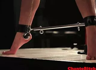 ever wonder what happens when ball gagged sub meets lezdom mistress?