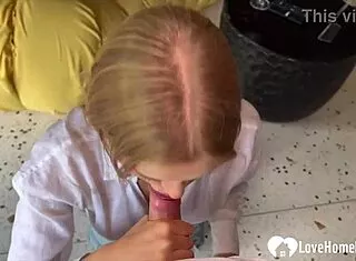 my horny gf bends over for homemade anal doggy deepthroat blowjob and shaved pussy pounding