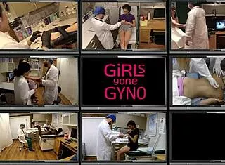 aria nicole's shaved pussy catheterized in latex gloves