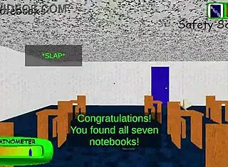 Play Baldi's Basics remastered classic walkthrough now