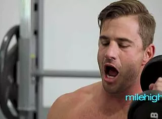 Blonde teen 18+ seduced on bench for passionate anal pounding foreplay