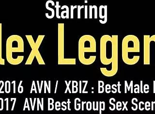 alex legend, ashley adams nympho ballsucker eats cock like crazy!