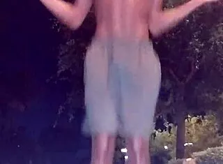 Casual pick-up turns into dorm hookup with athletic brunette teacher fantasy