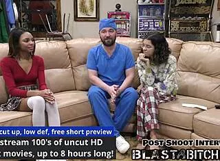 Solana's Shaved Pussy Pounded Hard Twice. Huge Creampie Blasts Deep Inside