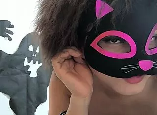 costume day twist: horny stepdad relaxes with home help