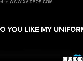 petite teen's big ass tempts peeping stepdad pov taboo