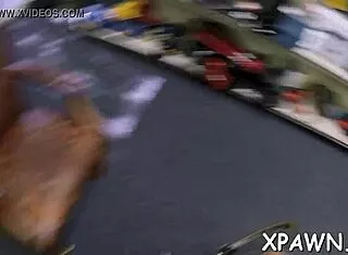 tight slut's bawdy cleft drilled hard by amateur couple