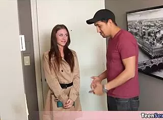 skinny slut pussy cum fat cock