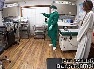 Solana's Shaved Pussy Pounded Hard Twice. Huge Creampie Blasts Deep Inside