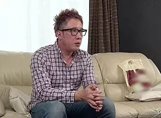 Tricked petite japanese stepdaughter sucks old cock alone in shower uncensored