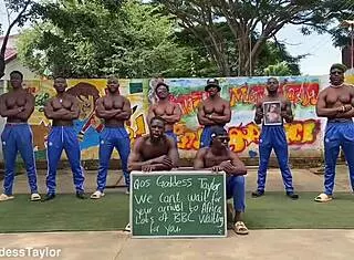 black queen's africa tease has kings throbbing for bnwo elite qos action