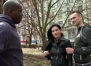 hey babe, watch my man lick your pussy while that bbc stretches me out?