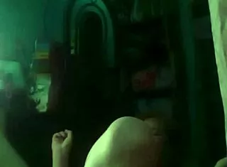 Want to peek at this amateur couple's dark sensual fun?