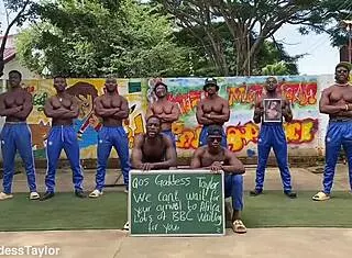 black queen's africa tease has kings throbbing for bnwo elite qos action