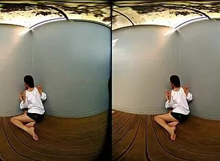 Young asian teases body for vrpussyvision